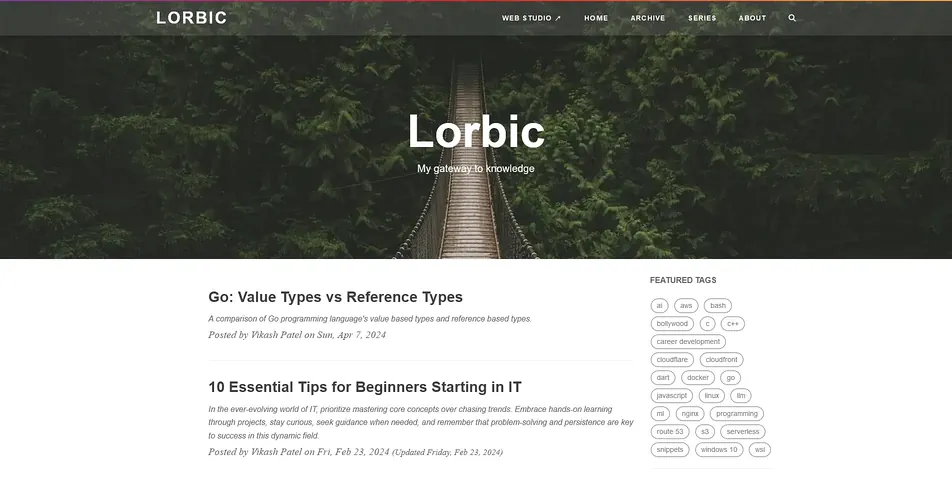 Lorbic.com's thumbnail